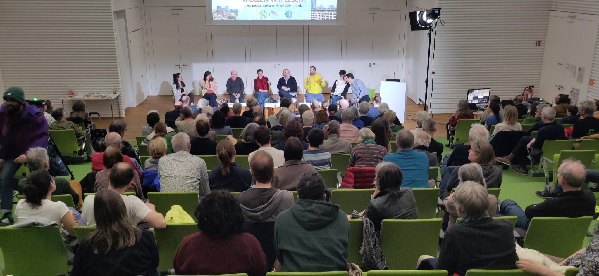 Podiumskussion am 28.2.2026 | Foto: Julia Auer